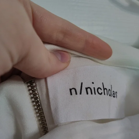 n/nicholas White Dress with Cutouts - Picture 2 of 4
